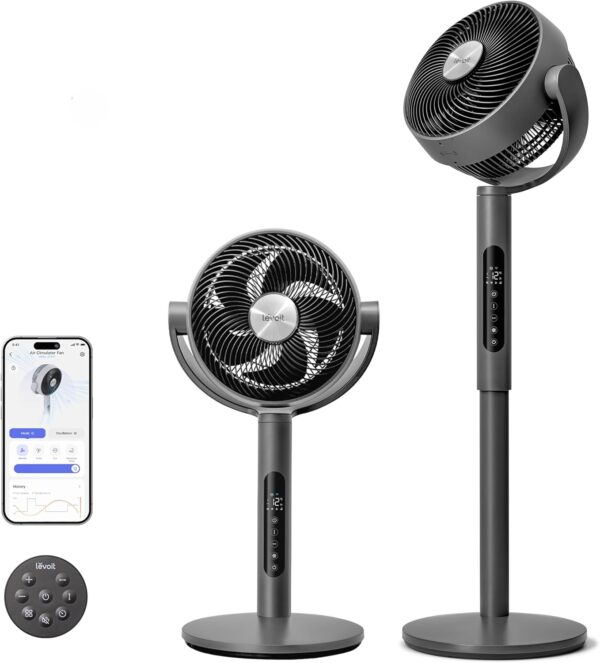 LEVOIT 20dB Ventilador de Pie
