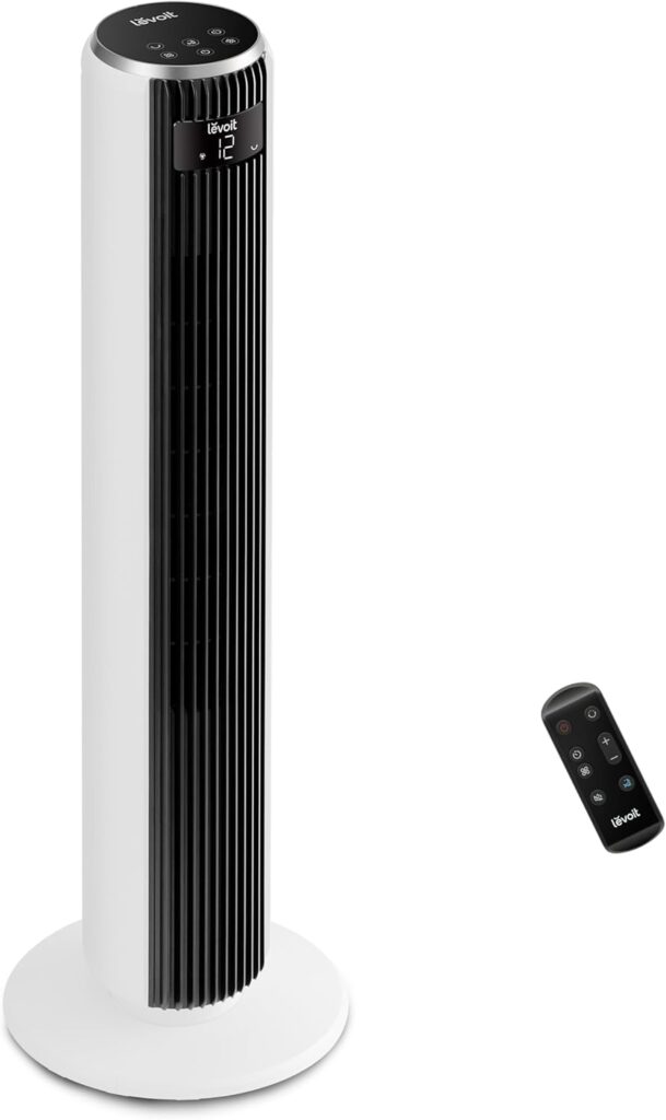 LEVOIT 20dB Ventilador de Torre con