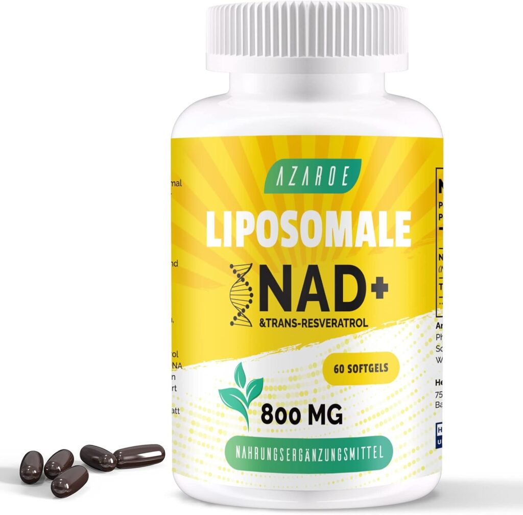 NAD+ liposomal y Trans-Resveratrol