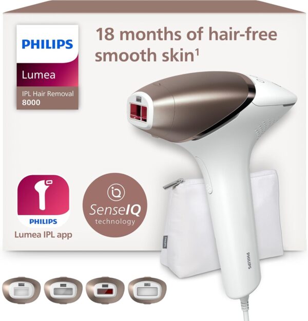 Philips Serie 8000, Depiladora Luz