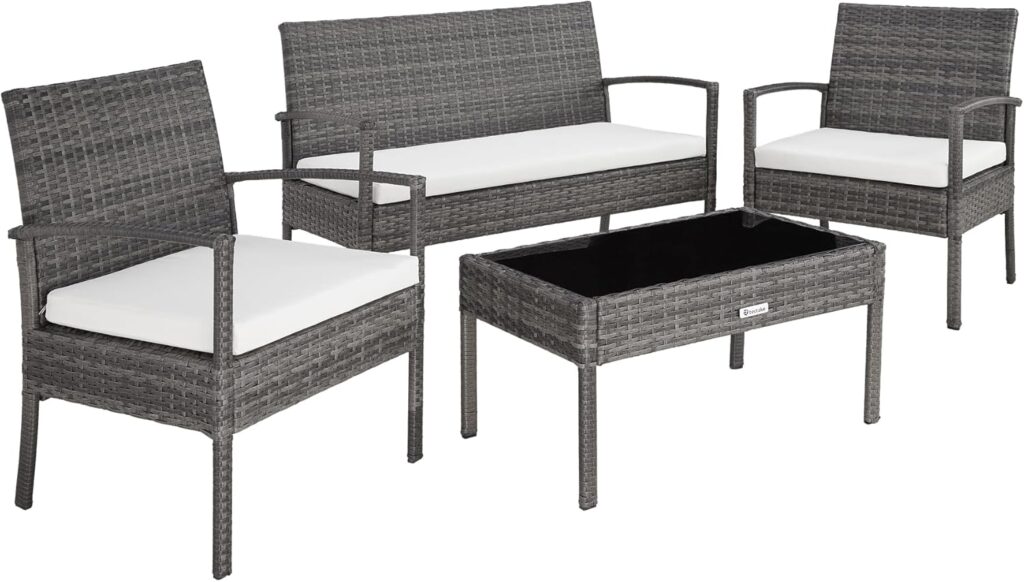 TecTake® Conjunto Jardín Exterior