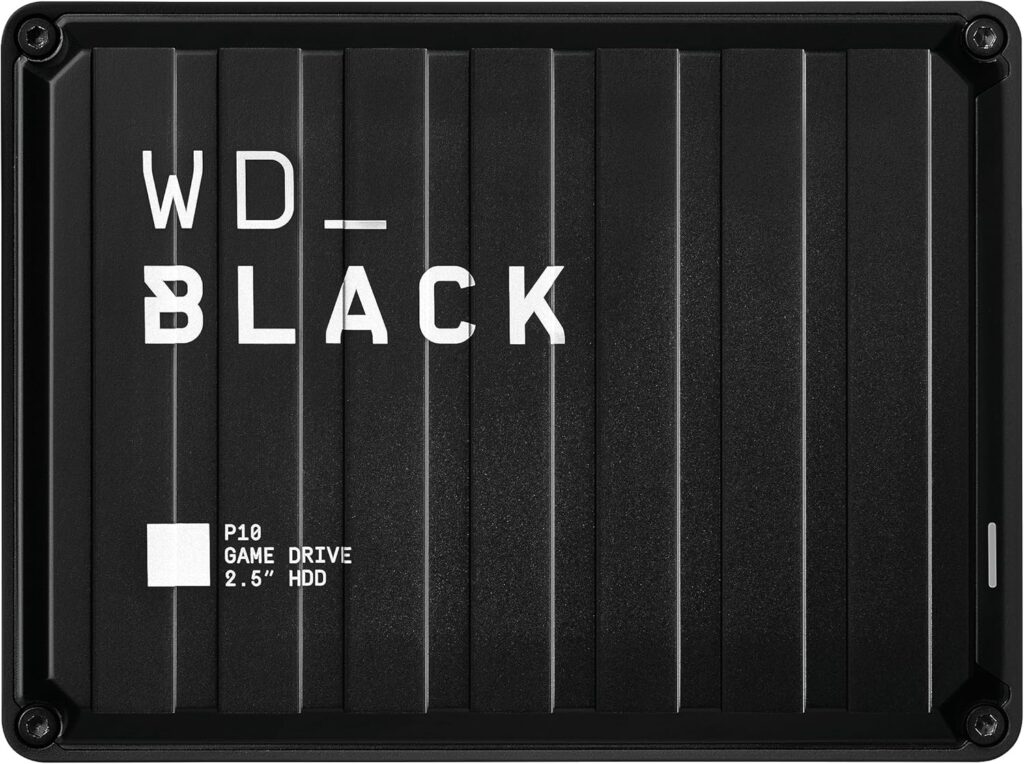 WD BLACK P10 5TB Game Drive HDD