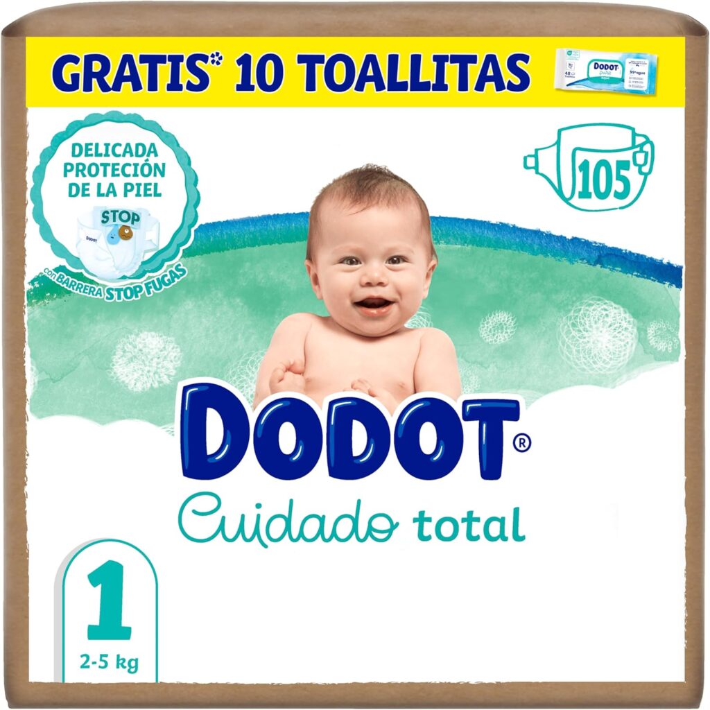 Dodot Pañales Bebé Cuidado Total,