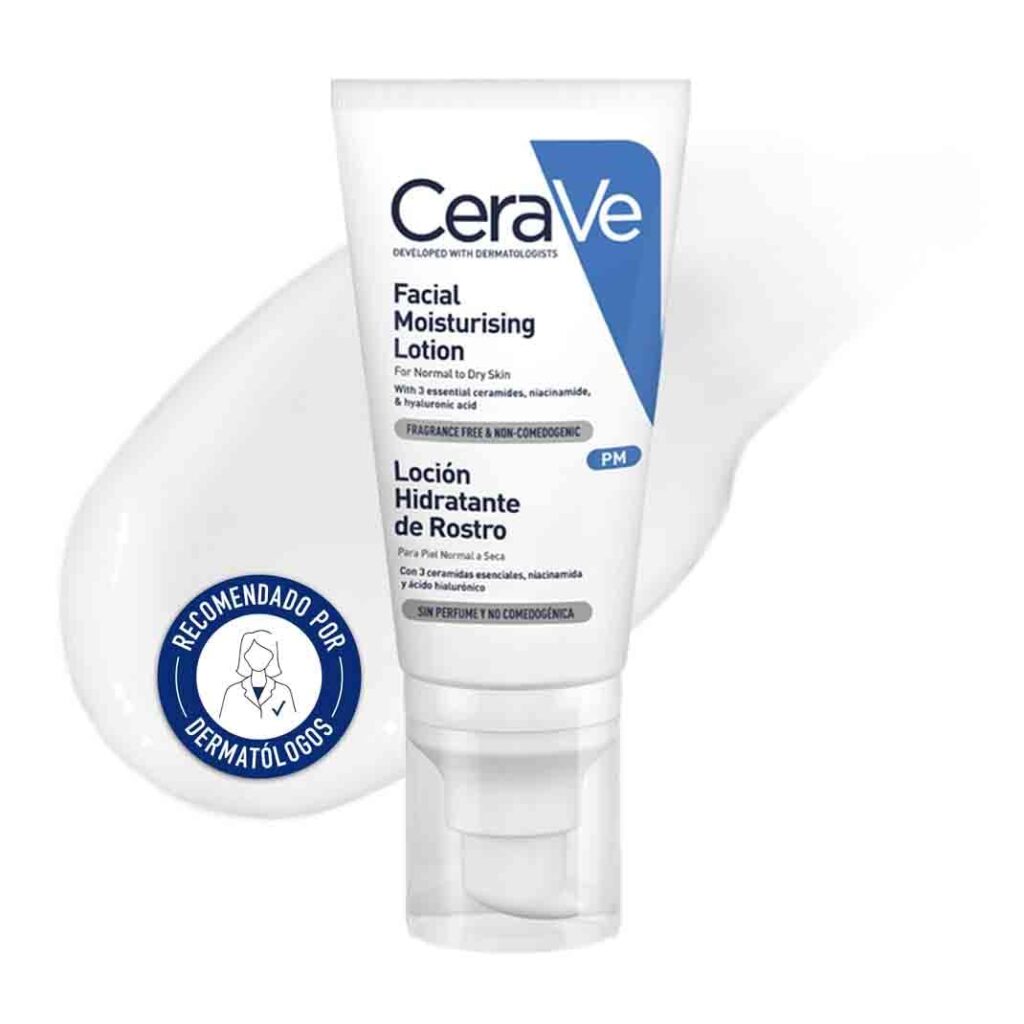 CeraVe, Loción Hidratante de Rostro
