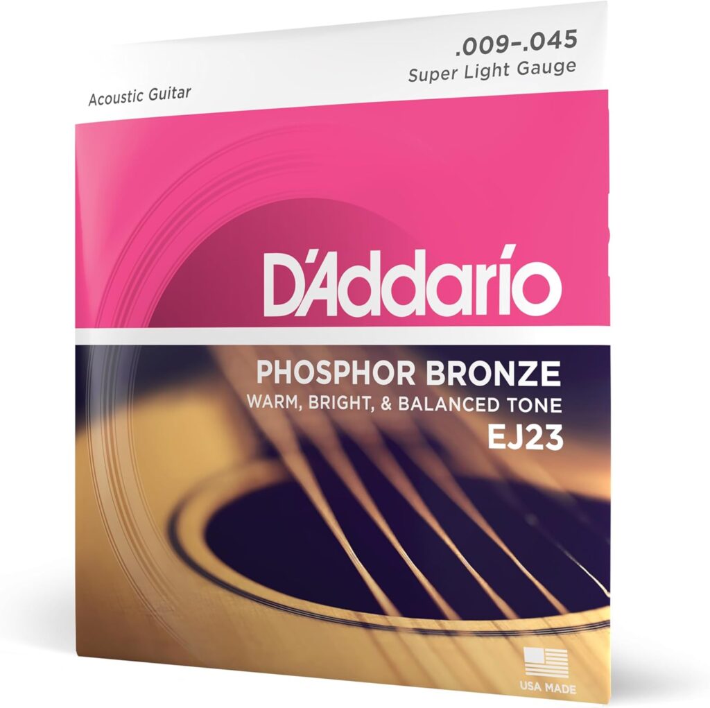 D'Addario Cuerdas Guitarra Acustica