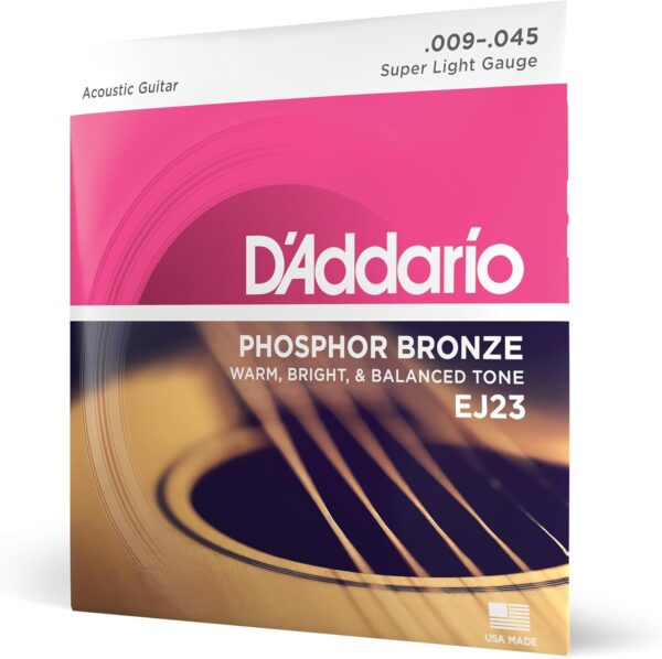 D'Addario Cuerdas Guitarra Acustica