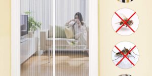 MYCARBON Mosquitera para Puerta