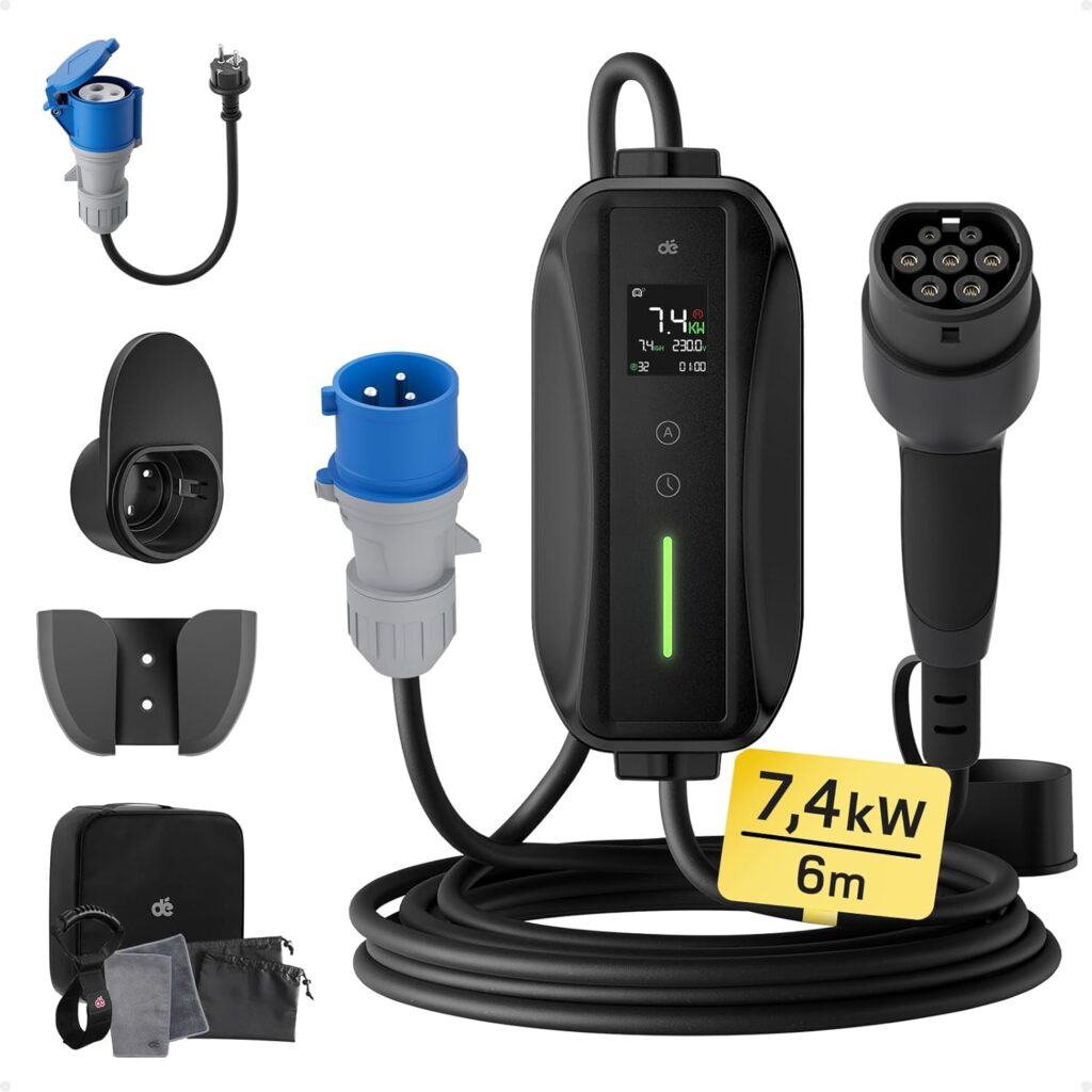 Cargador Coche Eléctrico 7,4kW,