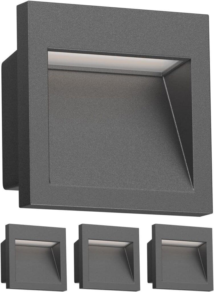 ledscom.de 4 LED aplique empotrable