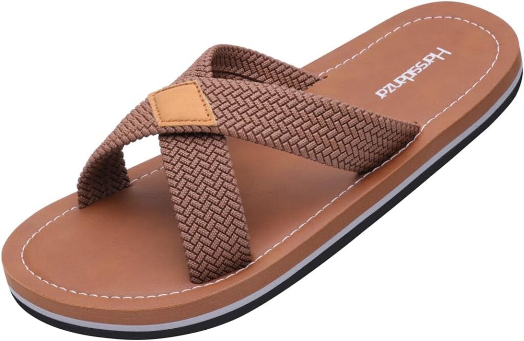 Harssidanzar Zapatillas cruzadas