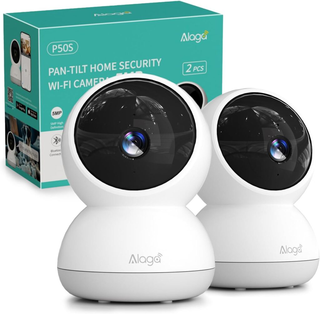 3K Camara Vigilancia WiFi Interior,
