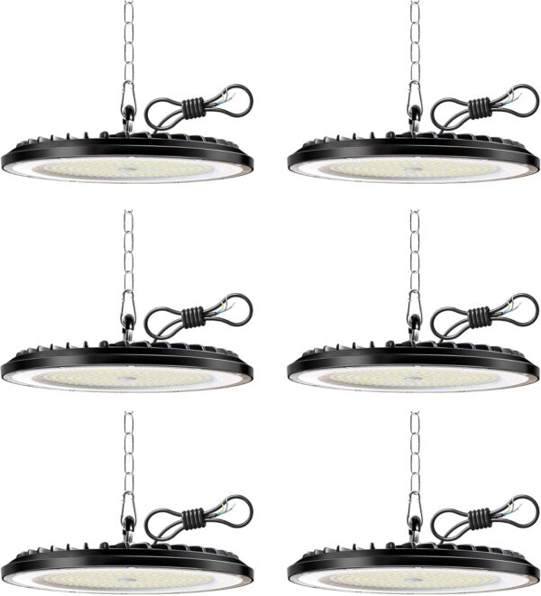 6PCS UFO LED Lámpara de Alta Bahía