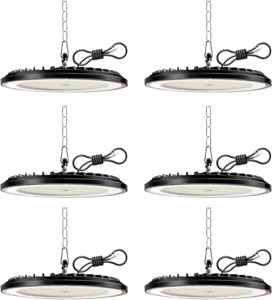 6PCS UFO LED Lámpara de Alta Bahía