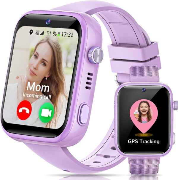 AIMIUVEI 4G Reloj Inteligente Niño,