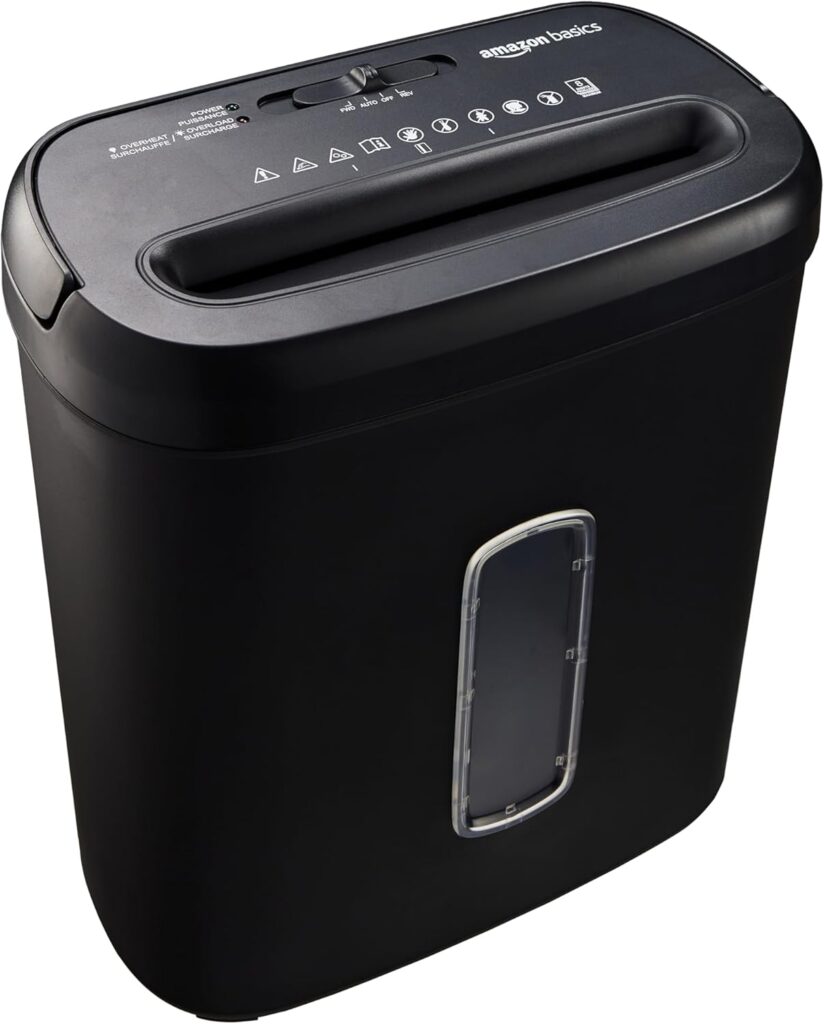 Amazon Basics Trituradora de papel