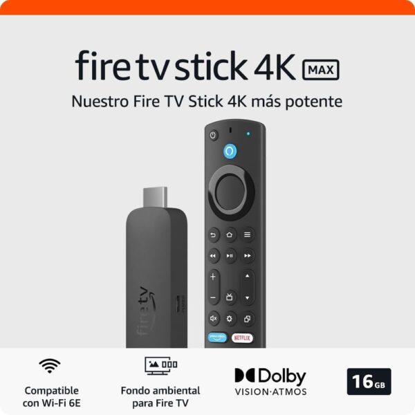 Amazon Fire TV Stick 4K Max (Última
