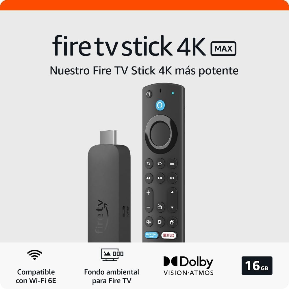 Amazon Fire TV Stick 4K Max (Última