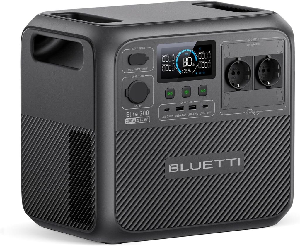BLUETTI Elite 200 V2 Estación de