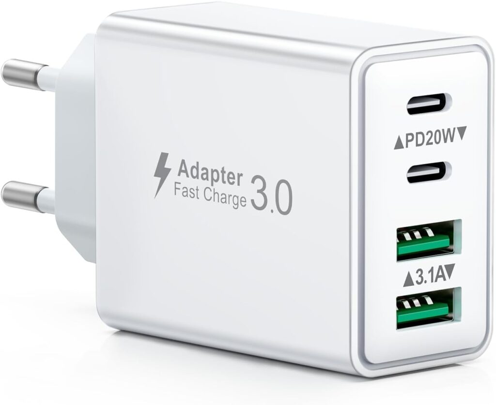 Cargador USB C 40W, Cargador iPhone