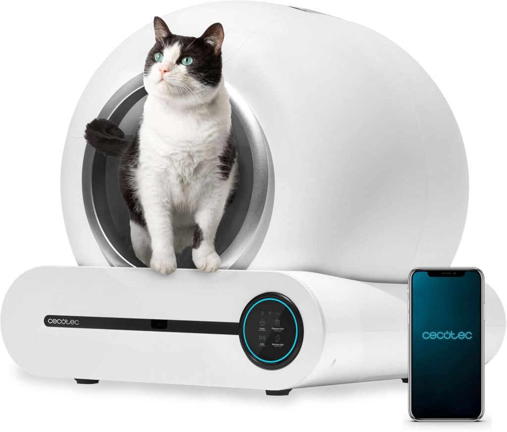 Cecotec Arenero Gatos Autolimpiable
