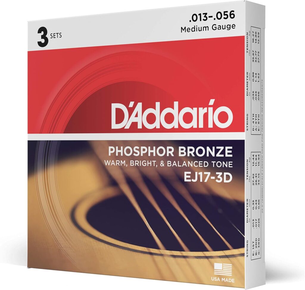 D'Addario EJ17-3D - Juego de