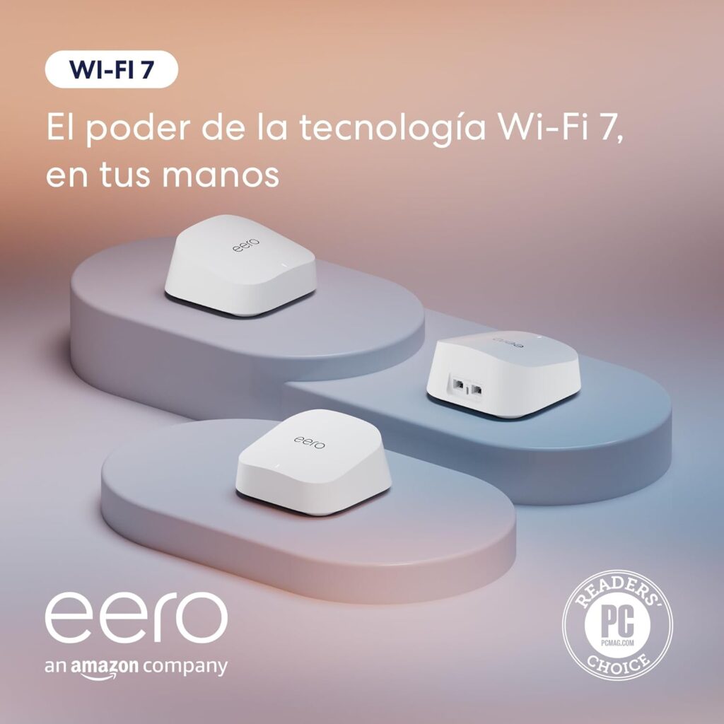 Descubre el eero 7 de Amazon