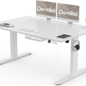 Devoko 140x80cm Escritorio Elevable