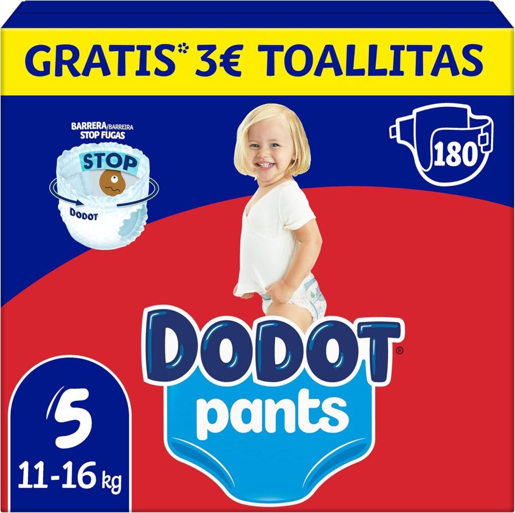 Dodot Bebé Pants Pañales, Talla 5,