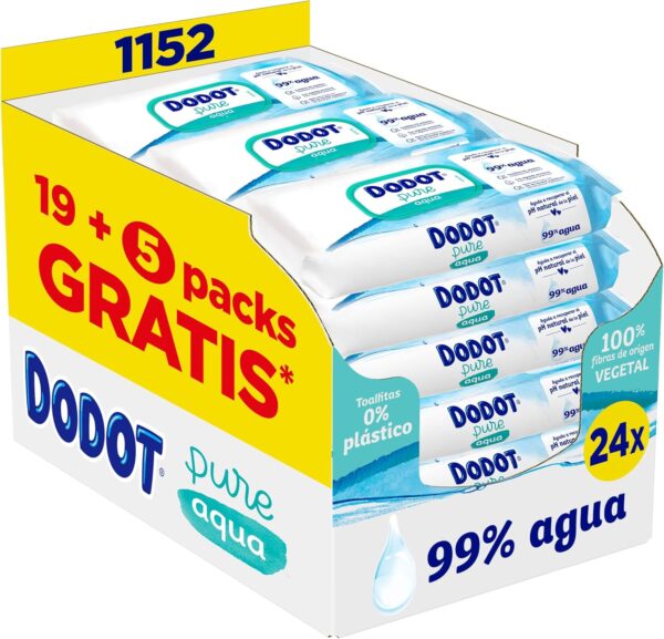 Dodot Toallitas Pure Aqua Para Bebé