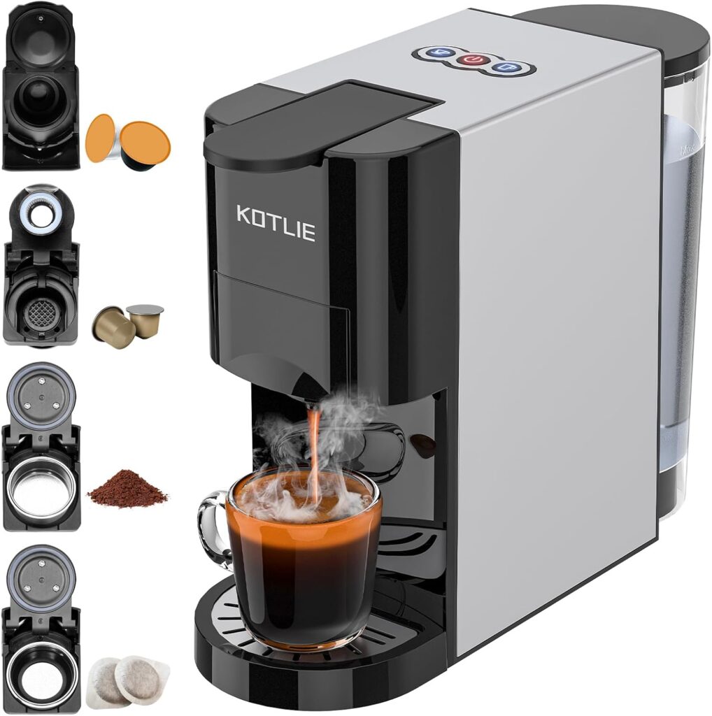 Expreso 4 en 1 Cafetera de Capsulas