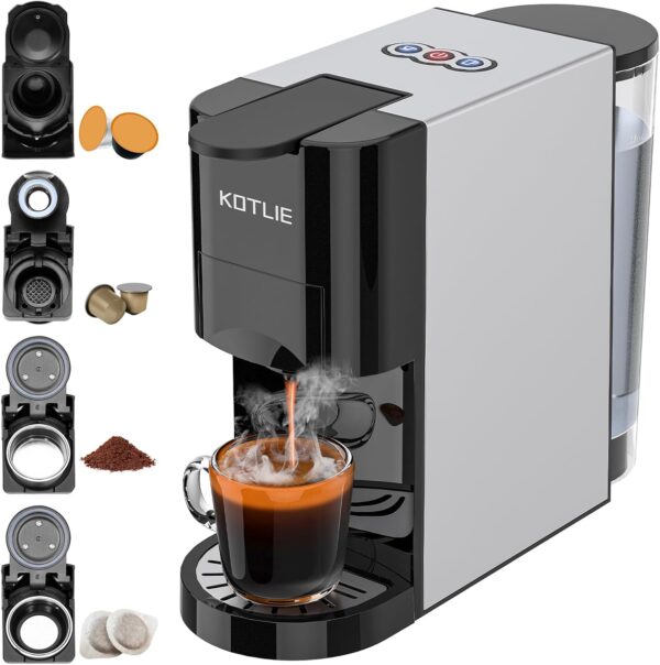 Expreso 4 en 1 Cafetera de Capsulas