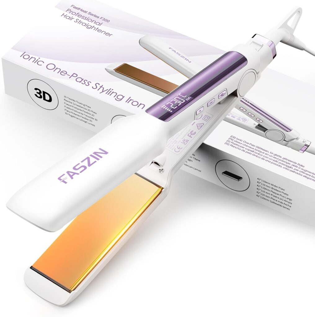 Faszin Plancha de Pelo con Placa de