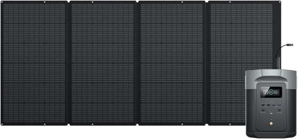 Generador solar EcoFlow DELTA 2 Max