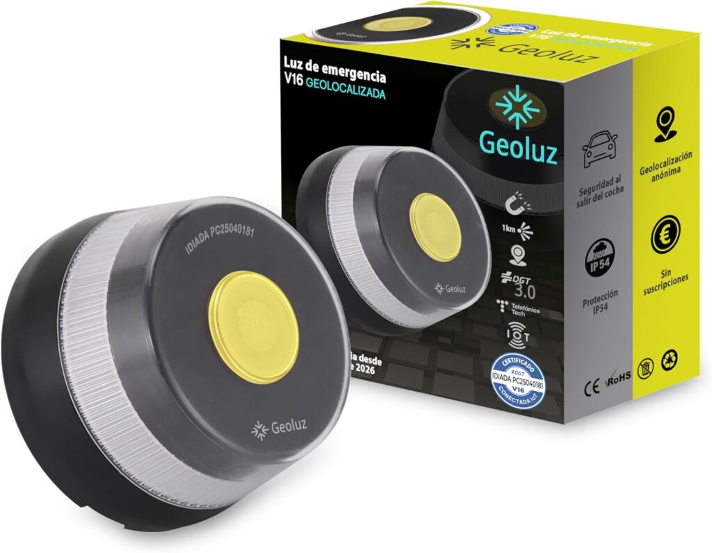 Geoluz V16, Luz de Emergencia con