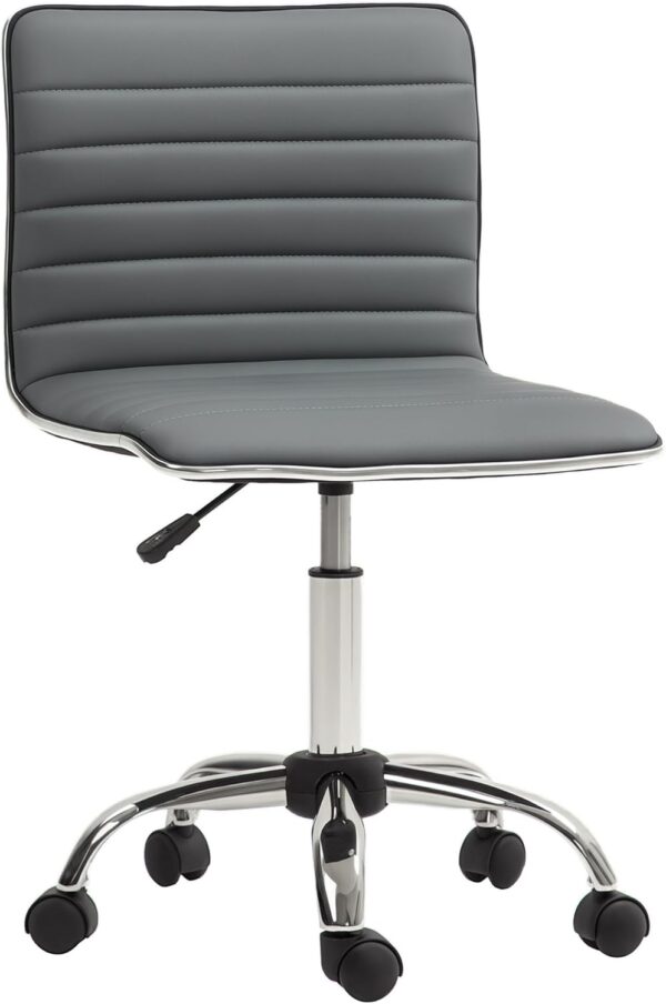 HOMCOM Silla de Oficina sin Brazos