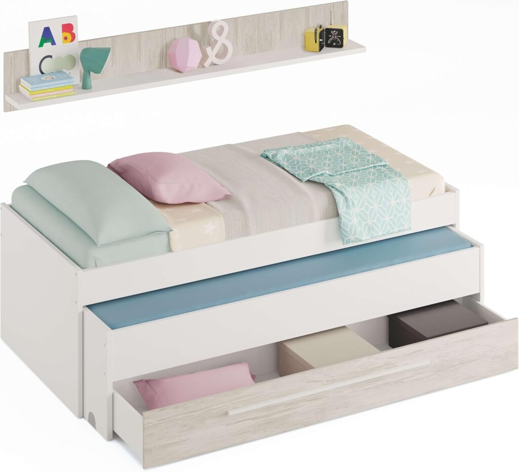 Habitdesign Cama Nido Juvenil, 2