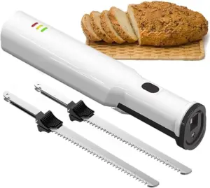 IINCOOY Cuchillo de Pan Inalambrico Recargable