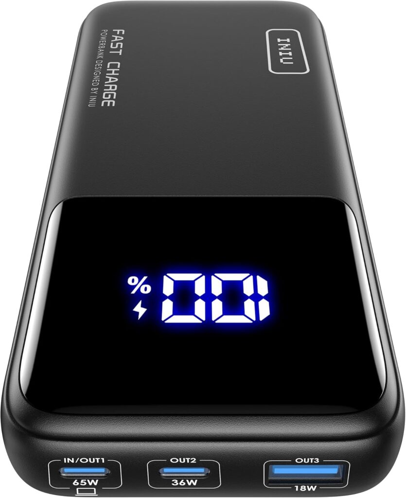 INIU Power Bank, 65W 20000mAh