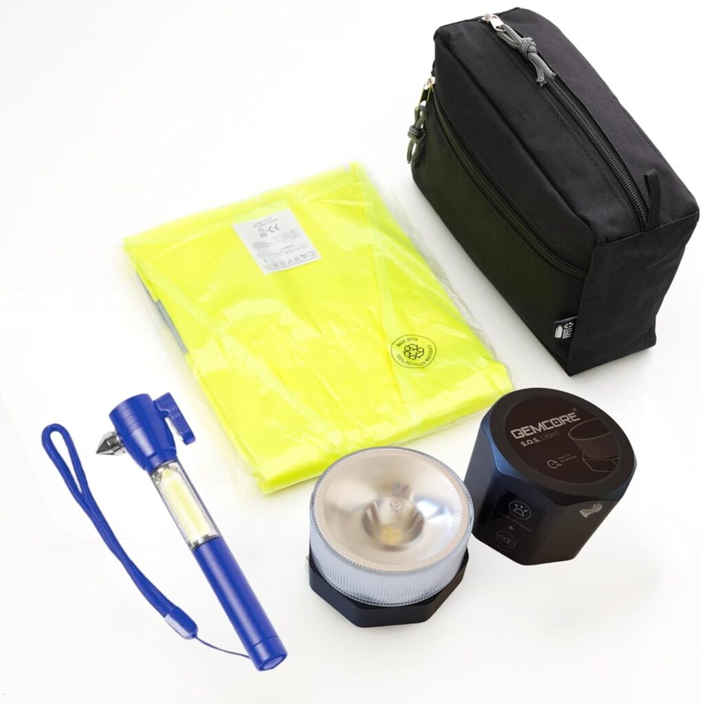 Kit Emergencia y Seguridad Coche,