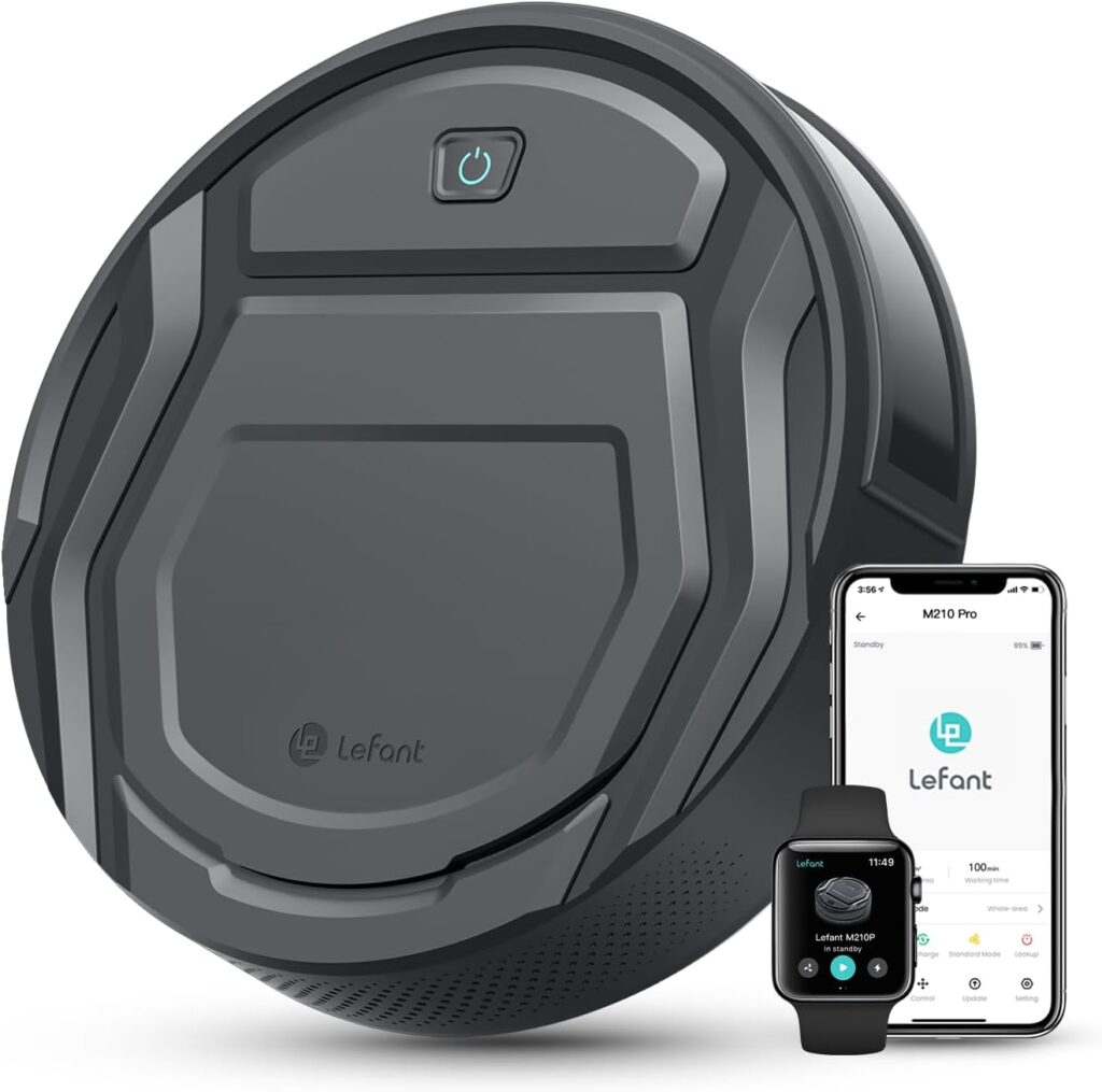 LEFANT Robot Aspirador WIFI