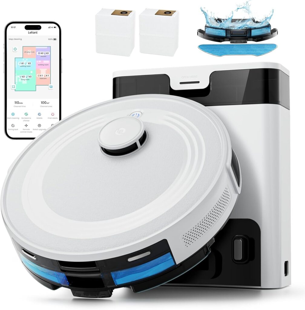 LEFANT Robot Aspirador y