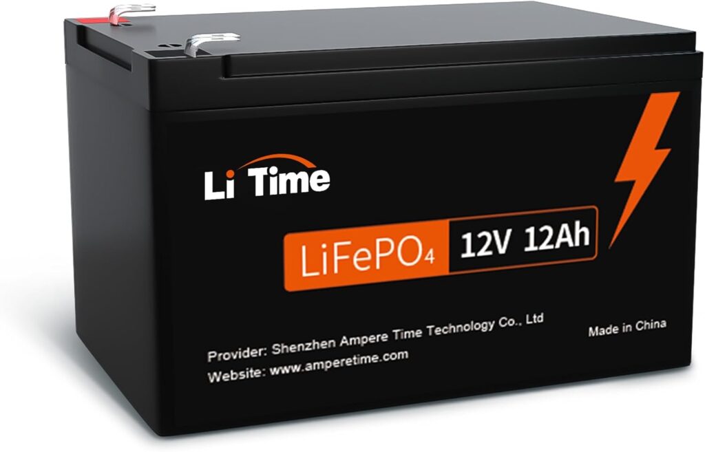 LITIME 12V 12Ah Bateria de