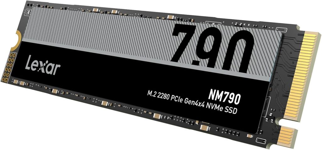Lexar NM790 8 TB SSD, PCIe Gen4x4