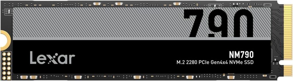 Lexar NM790 SSD Interno 4TB, M.2