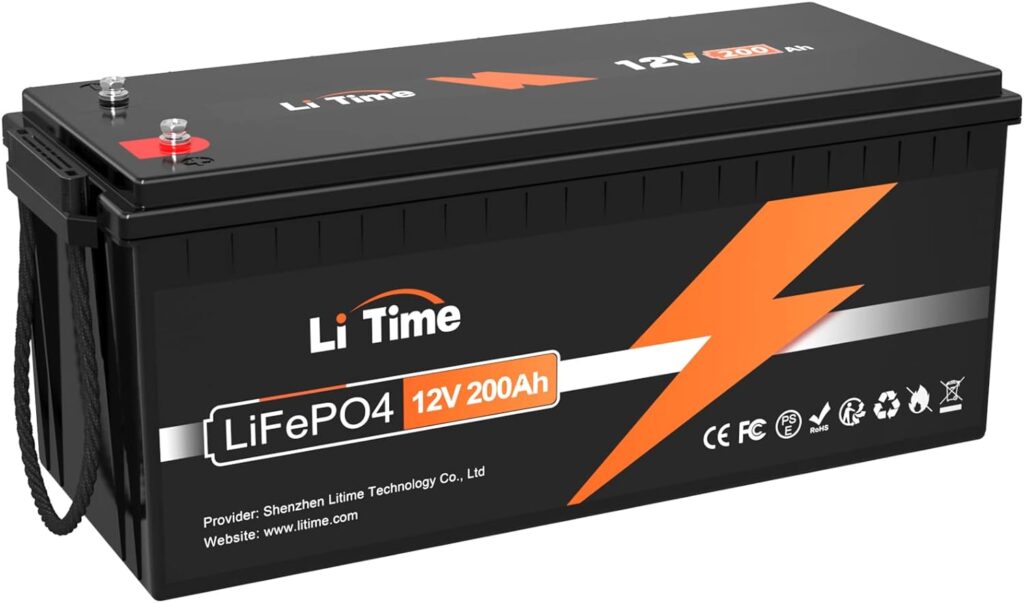LiTime Bateria Litio 12V 200Ah,