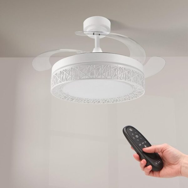 M mimotec - Ventilador de Techo Led