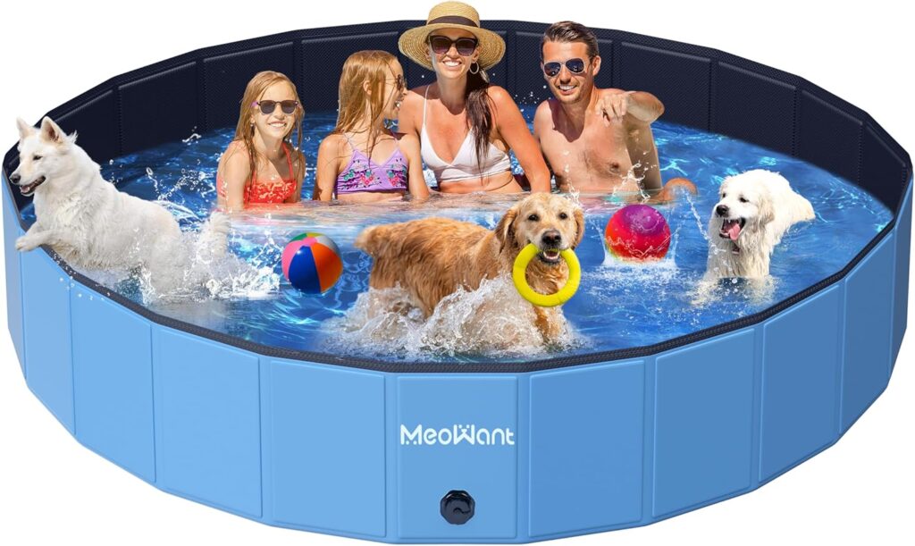 Meowant Piscina Plegable para