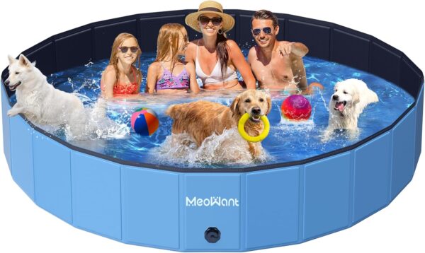 Meowant Piscina Plegable para