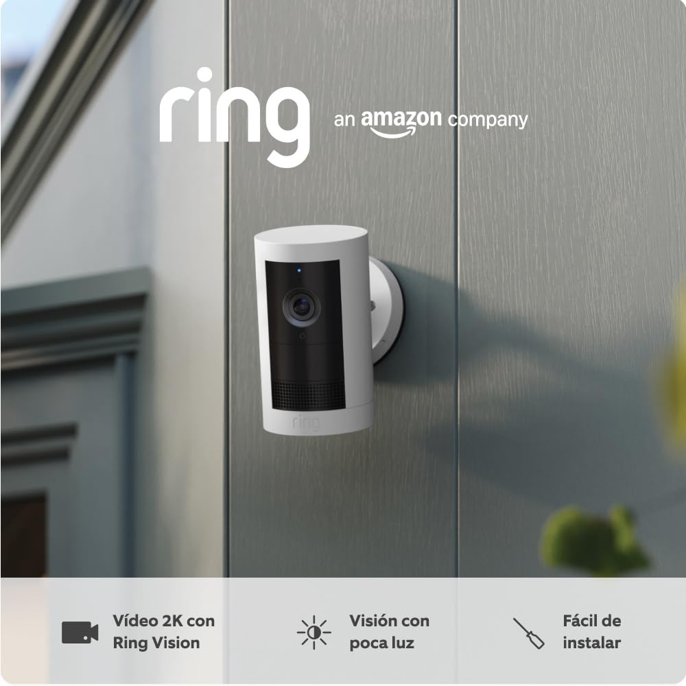 Novedad Ring | Cámara exterior Plus