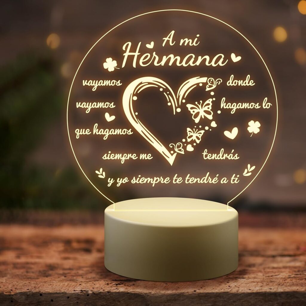 PRSTENLY Regalo Hermana, Lámpara de